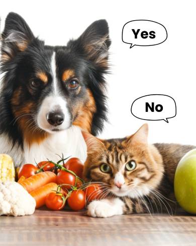 The Big Question: Can Dogs and Cats Have Veg Food?