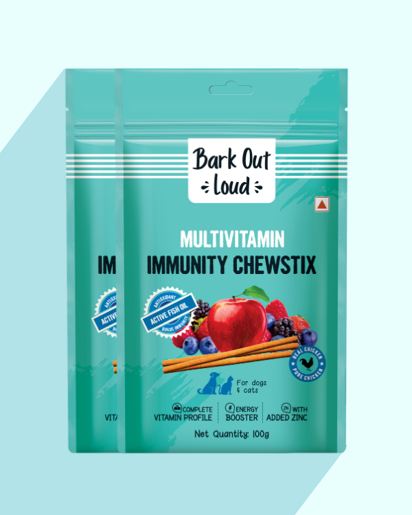 Multivitamin Immunity Chewstix for Dogs & Cats (100 gm)