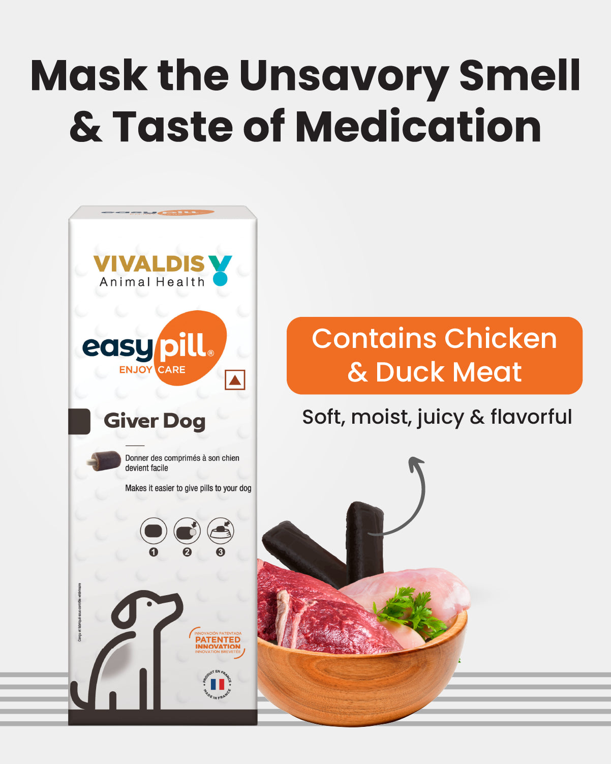 Easy Pill Dog (20 gm X 3 bars)