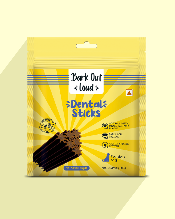 Dental Sticks - Oral Hygiene Treats for Dogs (100 gm)