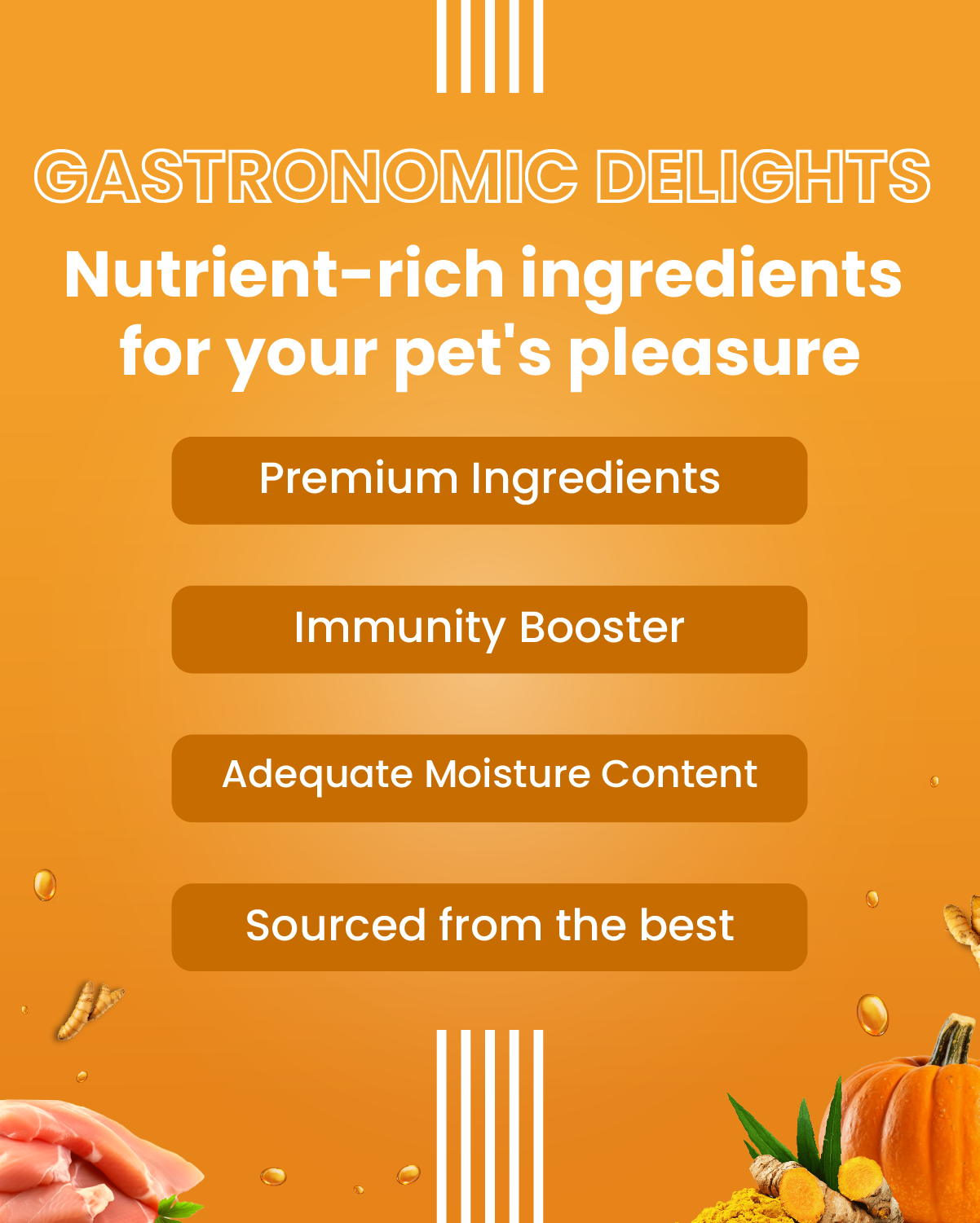 Glow & Shine Turmeric Chewstix for Dogs & Cats (100 gm)