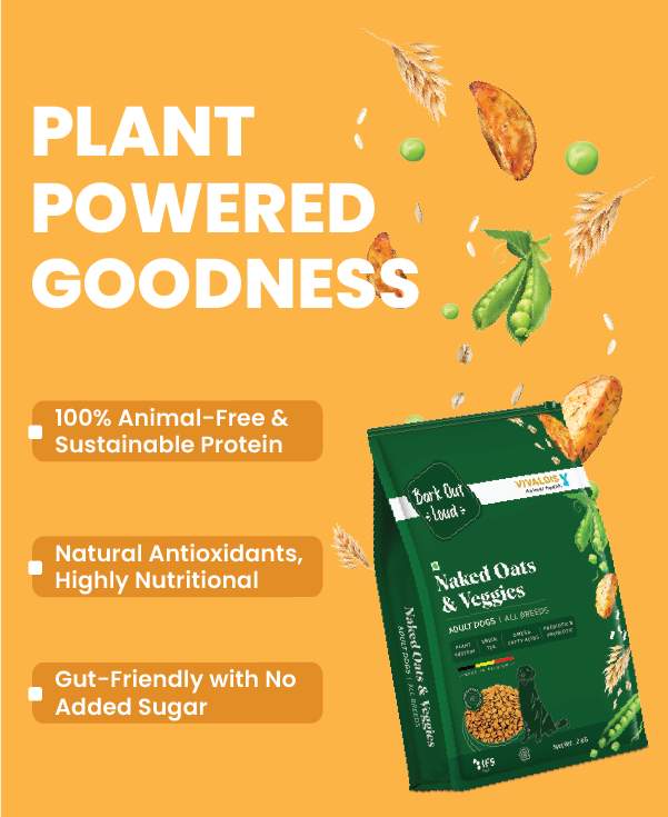 Naked Oats & Veggies - Medium and Large Breed and Mini and Small Breed