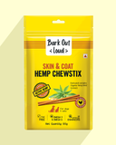 Skin & Coat Hemp Chewstix for Dogs & Cats (100 gm)