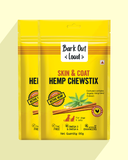 Skin & Coat Hemp Chewstix for Dogs & Cats (100 gm)