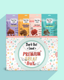 Premium Treat Box - Perfect Gift for Dogs (4 Delicious Treats)