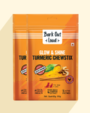 Glow & Shine Turmeric Chewstix for Dogs & Cats (100 gm)