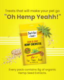Skin & Coat Hemp Chewstix for Dogs & Cats (100 gm)
