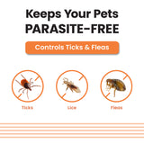 VI-FI Forte 0.67 ml - Spot on Solution for Prevention & Effective Control of Flea, Tick & Chewing Lice Treatment for Dogs Weighing Upto 10kg