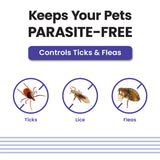 VI-FI Forte 1.34 ml - Single Pipette - Spot on Solution for Prevention & Effective Control of Flea, Tick & Chewing Lice Treatment for Dogs Weighing from 10 to 20 kg (Pack of 1)