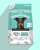 ESSENTIALS Adult Dry Dog Food  - Medium & Large Breed