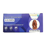 VI-FI Forte 1.34 ml - Single Pipette - Spot on Solution for Prevention & Effective Control of Flea, Tick & Chewing Lice Treatment for Dogs Weighing from 10 to 20 kg (Pack of 1)