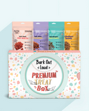 Premium Treat Box - Perfect Gift for Dogs (4 Delicious Treats)