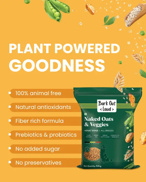 Naked Oats & Veggies - Medium and Large Breed and Mini and Small Breed
