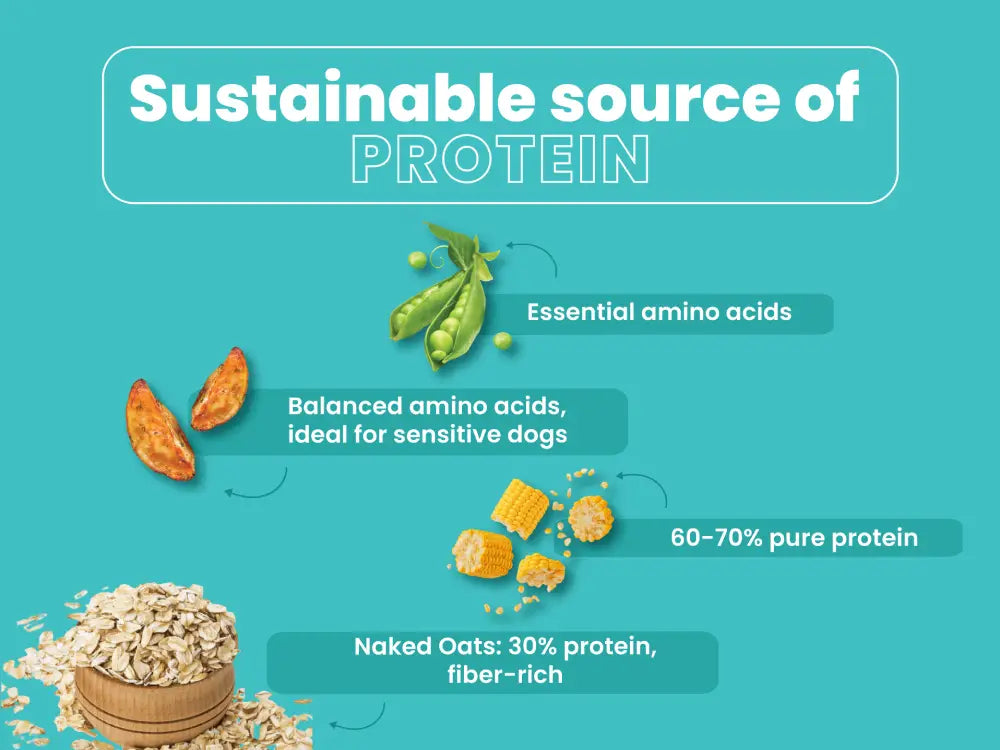 Naked Oats & Veggies - Medium and Large Breed and Mini and Small Breed