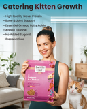 Salmon & Chicken - Kitten Dry Cat Food (1 kg)