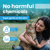 Spot On for Cats & Kittens,Ticks & Flea Prevention, Monthly Treatment from Chewing Lice, Anti-tick Solution (0.5ml)