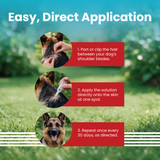 VI-FI Forte 4.02 ml - Single Pipette - Spot on Solution for Prevention & Effective Control of Flea, Tick & Chewing Lice Treatment for Dogs Weighing from 40 to 60 kg